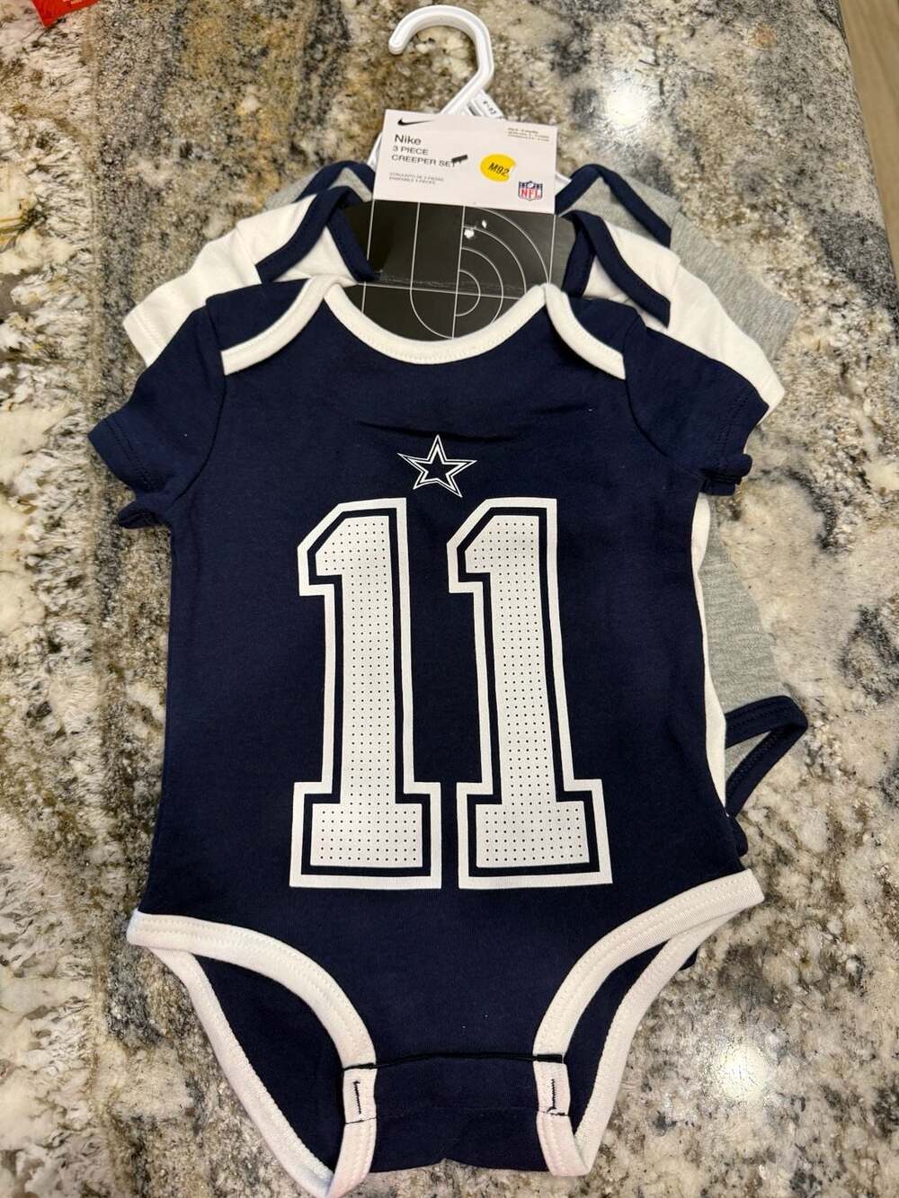 Nike Dallas Cowboys Micah Parsons #11 Infant 3-Piece set